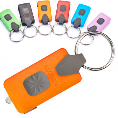 USB punjiva baterijska lampa privezak Nextorch GL10 Orange 810