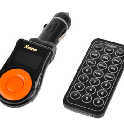 FM Transmiter za automobil Xwave BT63 orange Mp3 Mp4 SD USB