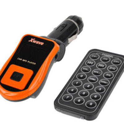 FM Transmiter za automobil Xwave BT64 orange Mp3 Mp4 SD USB
