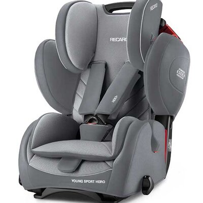 Autosedište za decu Recaro Young Sport Hero Aluminium Grey 9 - 36 kg