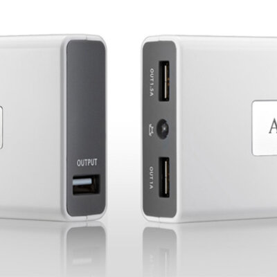 Pomoćna baterija za mobilne uređaje Apacer Mobile PowerBank B110 4400mAh White RP