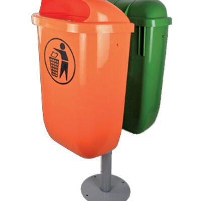 Kanta za otpatke za kačenje na stub 50 litara