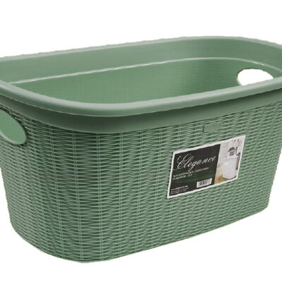 Korpa za veš Elegance zelena
