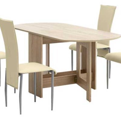 Trpezarijska garnitura Maxine sto i 4 stolice