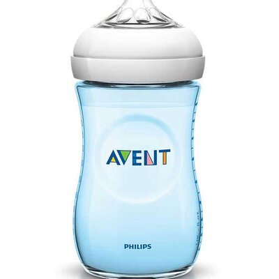 Avent Flašica Natural 260ml plava