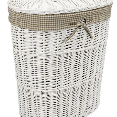 Korpa za veš Maria 33x49x58cm bela