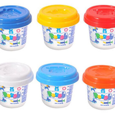 Plastelin u kutijicama - 10 različitih boja PlayGo 8610