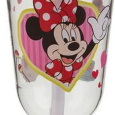 Čaša sa slamkom i figurom Minnie Trudeau 6970370