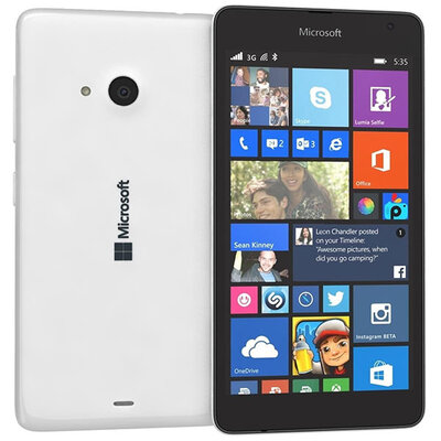 Microsoft Lumia 535 Dual SIM Smartphone White