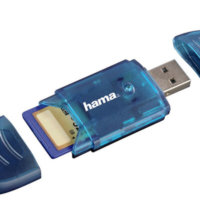 Hama čitač SD/MMC memorijskih kartica USB 2.0 114730