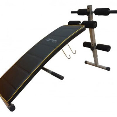 Kosa klupa za trbušnjake sa držačem za tegove SUB 2071