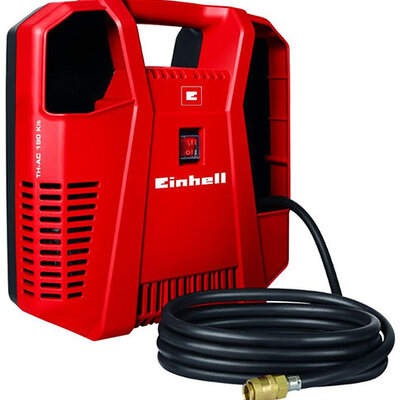 Prenosni klipni kompresor za vazduh 1.1kW Einhell TH-AC 190 Kit 4020536