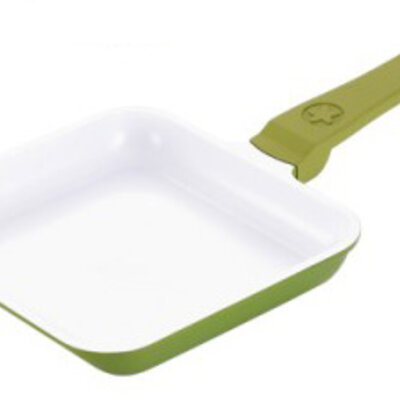Bergner Keramički gril tiganj 14cm Mini Chef olive BG-6873-OL