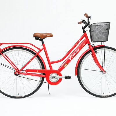 Xplorer Ženski Gradski bicikl Vienna crveni 28 inča