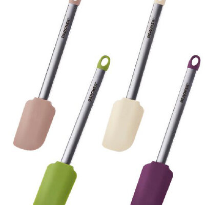 Bergner Silikonska kuhinjska lopatica Flexi Kitchen Olive BG-3367-OL