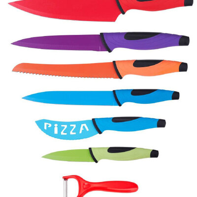 Bergner Nož set 7 kom Renberg Bene multicolor RB-2503