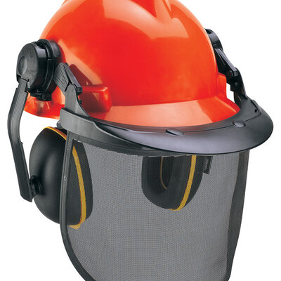 Zaštitna kaciga Sa Antifonom i Maskom Za Lice Einhell 4500480