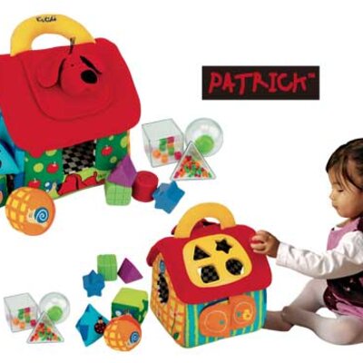 KsKids Patrikova kućica sa oblicima KA10460