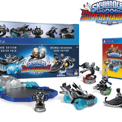 Skylanders SuperChargers PS4 Dark Edition Starter Pack 87565EG