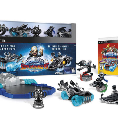 Skylanders SuperChargers PS3 Dark Edition Starter Pack 87564EG