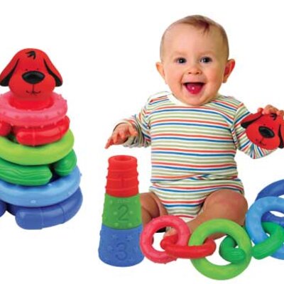 KsKids Aktiviti bebi igračka za slaganje Patrick KA10624