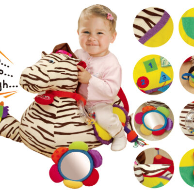 KsKids Igračka sa 28 aktivnosti - Velika Zebrica Ryan KA10627