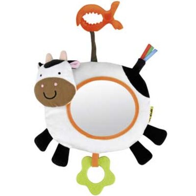 KsKids Igračka za bebu sa ogledalom i glodalicom Moo Moo KA10642