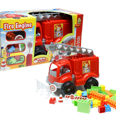 Vatrogasni kamion sa kockama Dede Toys 014365