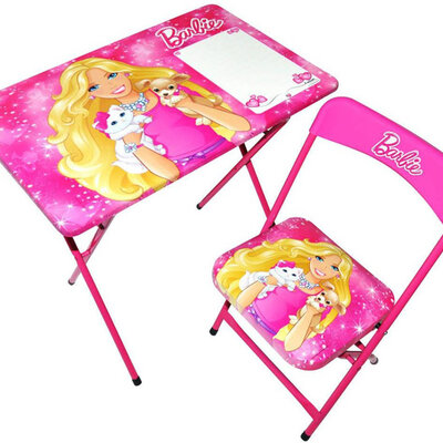 Dečiji sto i stolica Barbie 555888-1