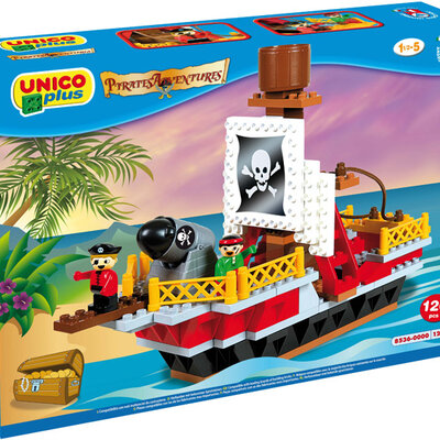 Unico plus kocke Piratski brod 085368