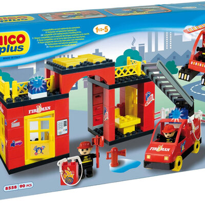 Unico plus kocke Vatrogasna stanica 185580