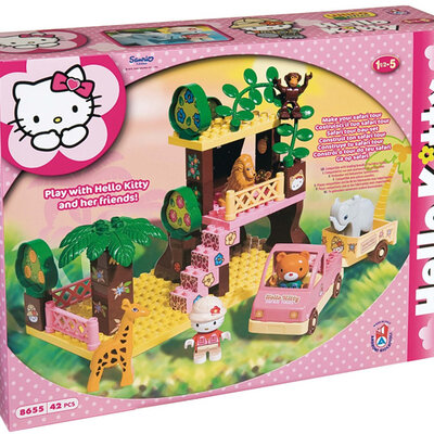 Unico plus kocke Hello Kitty Safari 886552