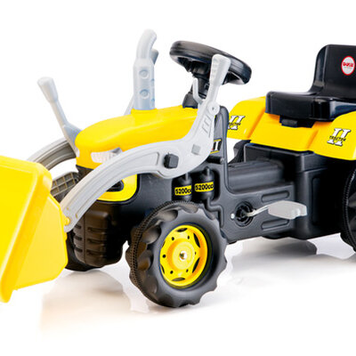 Dolu Traktor na pedale sa utovarnom kašikom 080516