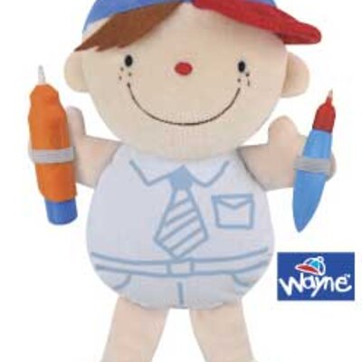 KsKids Lutka za crtanje sa flomasterima Wayne KA10690