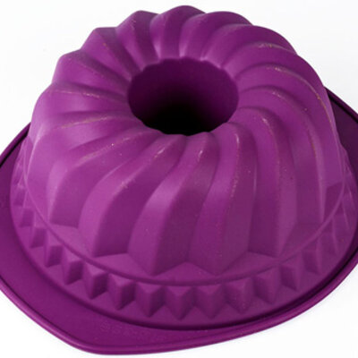 Bergner Silikonski kalup za kuglof Purple BG-4727-PU