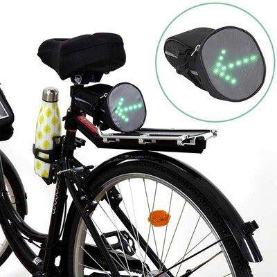 Torbica sa bicikl sa LED svetlom na daljinski