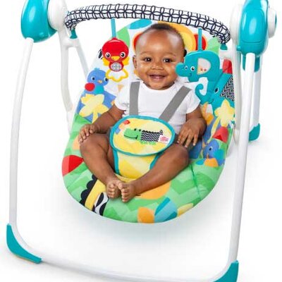 Bright Starts Ljuljaška za bebe Osmesi sa safarija