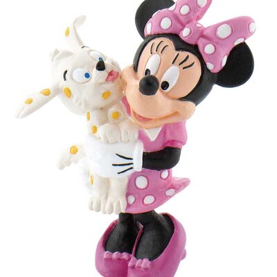 Bullyland Disney Figurica Minnie Mouse  sa kucom