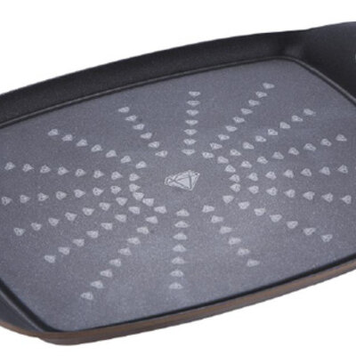 Bergner Pleh za pečenje sa ručkama Sacher Diamond KR-0012