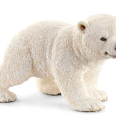 Schleich Divlje Životinje - Beli medved, mladunče 14708