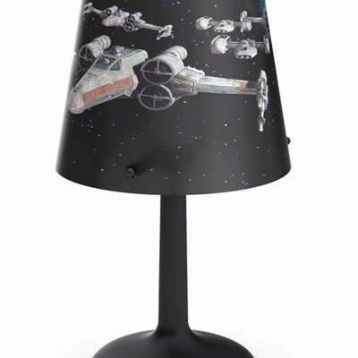 Stona lampa Philips Star Wars Spaceships Black 