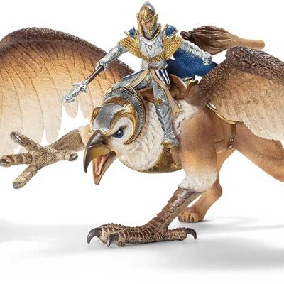 Schleich Eldrador - Grifonov vitez Atokay na grifonu 70107