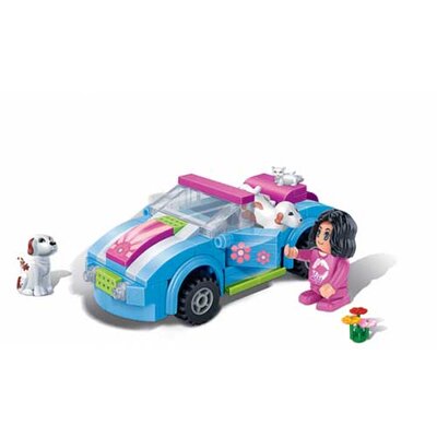 BanBao Trendy City kocke Auto kabriolet 6119