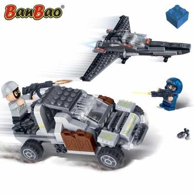 BanBao Mission Eagle kocke Borbeno vozilo i avion 6210