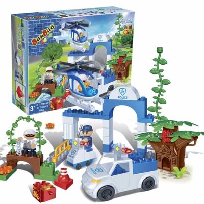 BanBao kocke Policijska stanica 9601