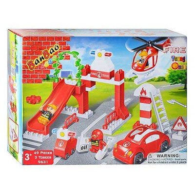 BanBao Fire kocke Vatrogasna akcija 9631