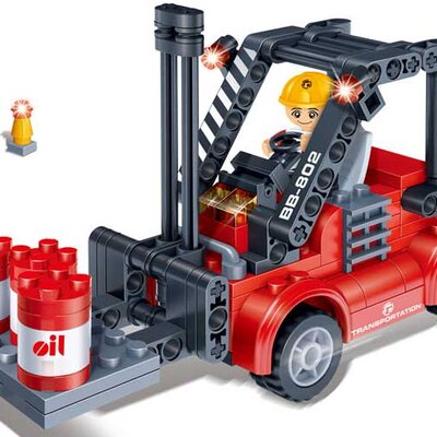 BanBao Transportation kockice Viljuškar 8778