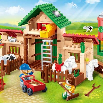BanBao EcoFarm kocke Farma i životinje 8580