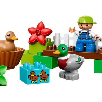 LEGO® DUPLO® kockice Šumske životinje: patke LE10581