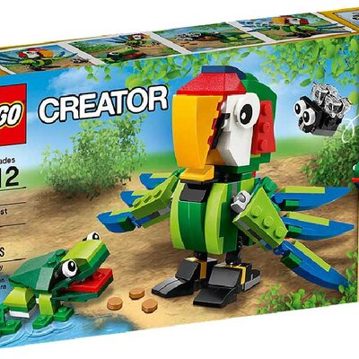 LEGO® Creator kocke 3u1 Životinje iz prašume LE31031